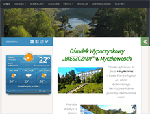 Tablet Screenshot of owbieszczady.pl